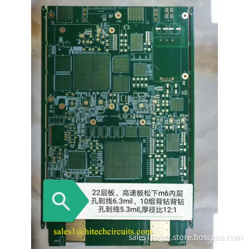 Panasonic Megtron6 multilayer PCB